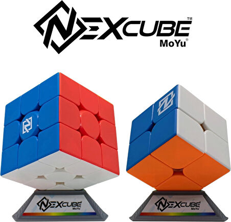 Orijinal NexCube 2x2 ve 3x3 Classic Küp - Nexcube Speed Cube - NexCube 2x2 ve 3x3 Classic Zeka Küpü - Zeka Küpü - Rubik Küp