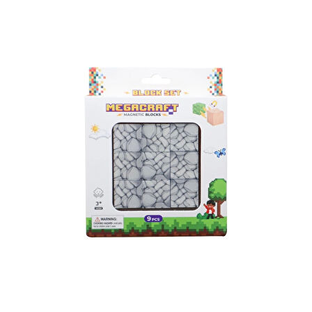 Minecraft Kaya Desenli Blok Manyetik Lego Minecraft Manyetik Lego Minecraft Lego Megacraft Lego Seti Megnetic Blocks