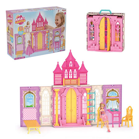 Aria'nın Muhteşem Şatosu - Arianın Şatosu Oyuncak - Barbie Tatil Ev Seti - Barbie Ev Seti - Barbie Şato - Şato Ev Oyuncak Barbie Şato Seti