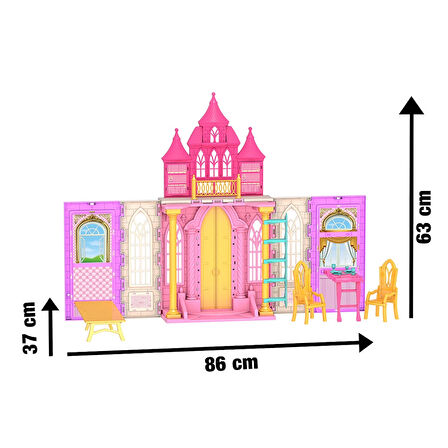 Aria'nın Muhteşem Şatosu - Arianın Şatosu Oyuncak - Barbie Tatil Ev Seti - Barbie Ev Seti - Barbie Şato - Şato Ev Oyuncak Barbie Şato Seti