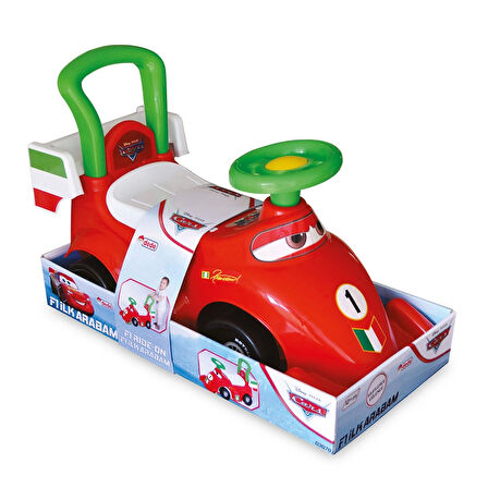 Cars F1 İlk Arabam - Binmeli Araba - Çocuk Arabası - İlk Adım Arabası