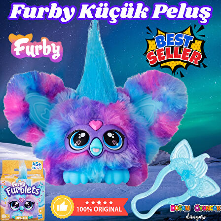 Furby Furblet İnteraktif Peluş Luv-Lee Oyuncak - Furby Peluşu - Furby Oyuncak Peluş - Konuşan Furby Oyuncak