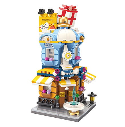 Mikro Blok Hediye Dükkanı 389 Parça - Lego Setleri - Keeppley Mini Lego - Dükkan Lego - KeeppleyLego - Mikro Bloklar