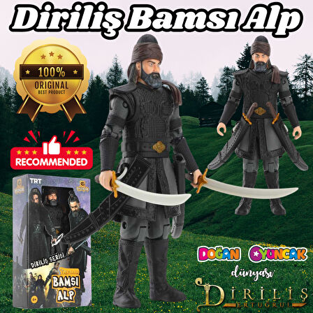 Diriliş Ertuğrul Bamsı Alp Karakteri - Bamsı Alp Figürü - Diriliş Ertuğrul Oyuncak - Diriliş Ertuğrul Karakteri