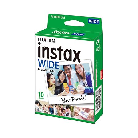 Instax Wide Link Beyaz Yazıcı 10lu Film ve Pleksi Çerçeve