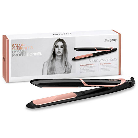 Babyliss Bukle Dalga Üçlü Şekillendirici ve Salon Straight 235 Saç Düzleştirici Set