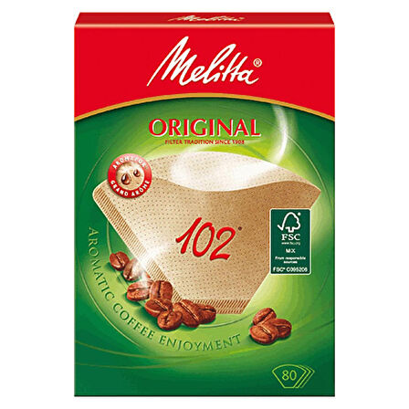 Melitta Classic Brown Aroma Filtre Kağıdı 102/80'li 3'lü Paket 240 Adet