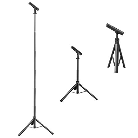 Ikarao Partybox Hoparlör ve Mikrofon Standlı Break X1 460W Karaoke Bluetooth Hoparlör Seti
