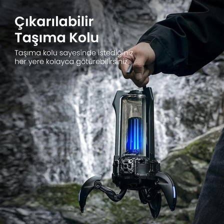 Gravastar Süpernova 25W Bluetooth Hoparlör, Taşınabilir Stereo Ses Bombası, RGB Işıklı, 2 Adet, Siyah