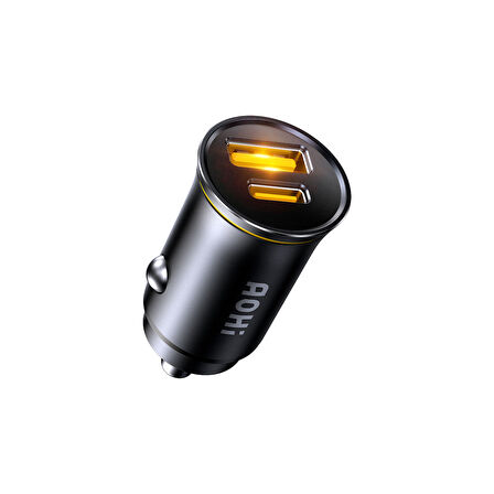 Aohi Superauto 65W Araç İçi Şarjı, 15W Şarj Aleti, Katlanır Telefon Tutucu