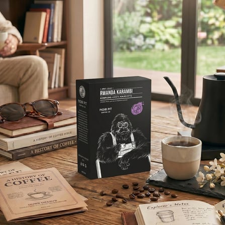 Noir Pit Coffee Co. Rwanda Karambi Çekirdek Kahve, 2x250 g