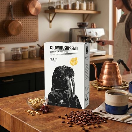 Noir Pit Coffee Co. Colombia Supremo Filtre Kahve 250 g