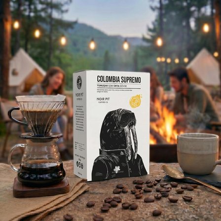 Noir Pit Coffee Co. Colombia Supremo Filtre Kahve 250 g