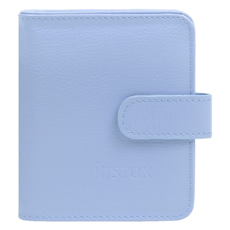 Instax Mini 13 Frost Blue Fotoğraf Makinesi Deri Çanta Albüm Kıskaç ve 20'li Film Hediye Seti