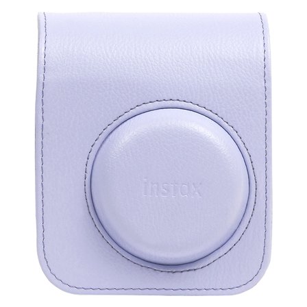 Instax Mini 13 Dreamy Purple Fotoğraf Makinesi Deri Çanta Albüm Kıskaç ve 20'li Film Hediye Seti