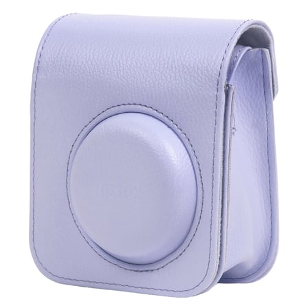 Instax Mini 13 Uyumlu Lila Deri Çanta ve Albüm Set