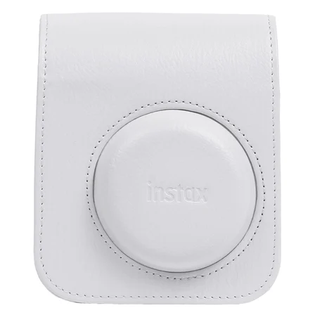 Instax Mini 13 Uyumlu Beyaz Deri Çanta ve Albüm Set