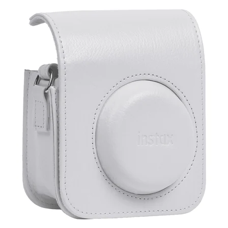 Instax Mini 13 Uyumlu Beyaz Deri Çanta ve Albüm Set