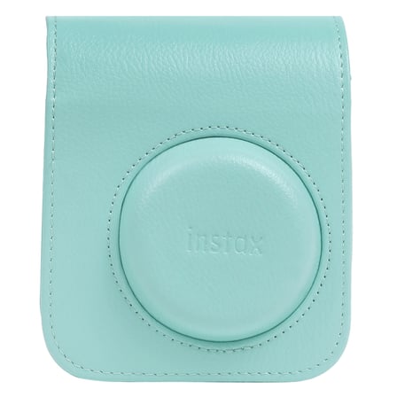 Instax Mini 13 Uyumlu Yeşil Deri Çanta ve Albüm Set