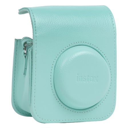 Instax Mini 13 Uyumlu Yeşil Deri Çanta ve Albüm Set