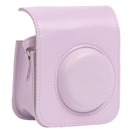 Instax Mini 13 Uyumlu Pembe Deri Çanta ve Albüm Set