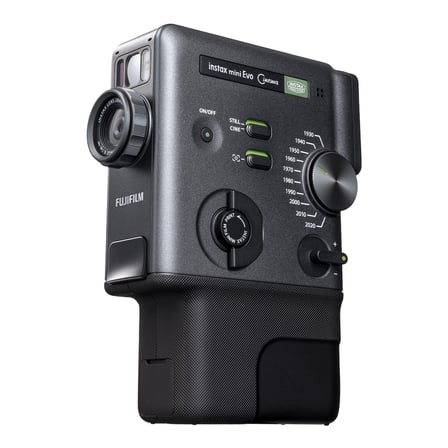 Instax Mini Evo Cinema Fotoğraf Makinası Deri Kılıf, Albüm ve 10'lu Film Hediye Seti