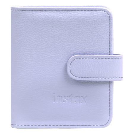 Instax Mini 13 Dreamy Purple Fotoğraf Makinesi Deri Albüm Pleksi Kılıf ve 20'li Film Hediye Seti
