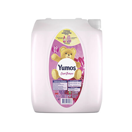 Yumoş Çamaşır Yumuşatıcısı 5 lt Bahar ve Çiçek Bahçesi 2 li