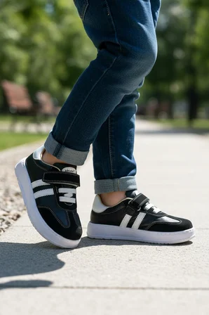 50 Çocuk Deri Sneaker