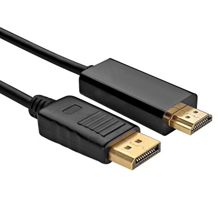 Displayport To Hdmi Çevirici Dönüştürücü Adaptör Kablosu 1.8 Metre