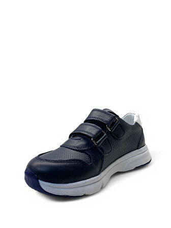 2216 Hafif Erkek Çocuk Deri Sneaker