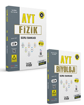 Ayt Fizik - Soru Bankası + Üçgen Ayt Biyoloji Soru Bankası Örnek Kitap Hediye