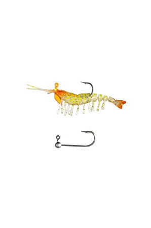 Ayu Shrimp 7.5cm 7.2gr Silikon Karides Yem