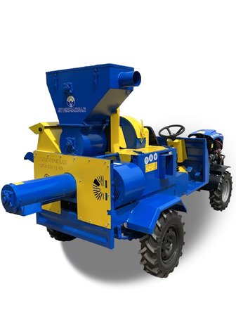 Aydınmaksan FTM12 Patpat Arkası Fındık Toplama Makinası