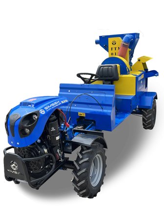 Aydınmaksan FTM12 Patpat Arkası Fındık Toplama Makinası