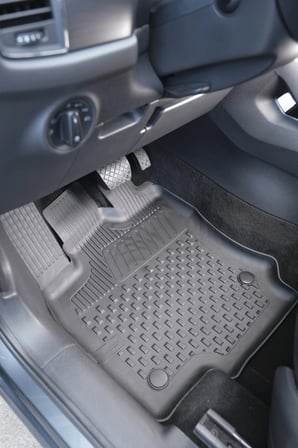 Sahler Skoda Kodiaq 2017-2024 Uyumlu 4.5D Premium Havuzlu Oto Paspas Ve Liner Marka 3D Bagaj Havuzu