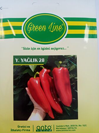 Green Line Yağlık 28 Biber Tohumu 10 Gr