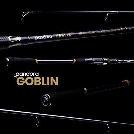 Pandora Goblin 2.43m 10-45gr Atarlı 2 Parça Spin Olta Kamışı