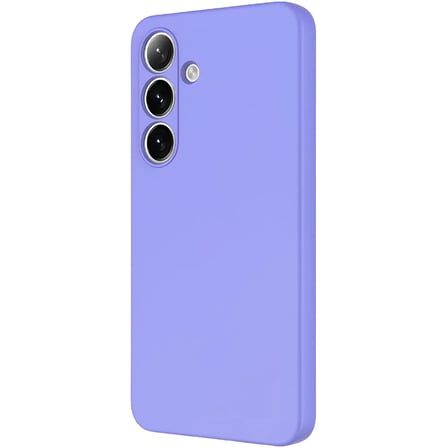 Samsung Galaxy S24 Plus İçi Kadife Silikon Kılıf Lila