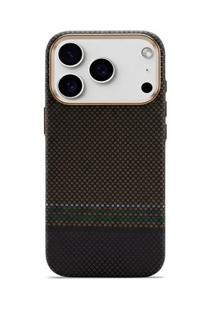 CARBONAIR MAGFORGE Elite Heritage Noir iPhone 17 Pro MagSafe Karbon Kılıf