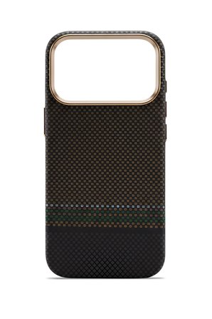 CARBONAIR MAGFORGE Elite Heritage Noir iPhone 17 Pro MagSafe Karbon Kılıf