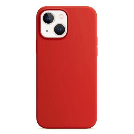 Apple iPhone 15 6.1'' Liquit Lansman Silikon Kırmızı