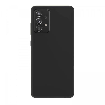 Samsung Galaxy A53 İnce Mat Silikon Kılıf Siyah