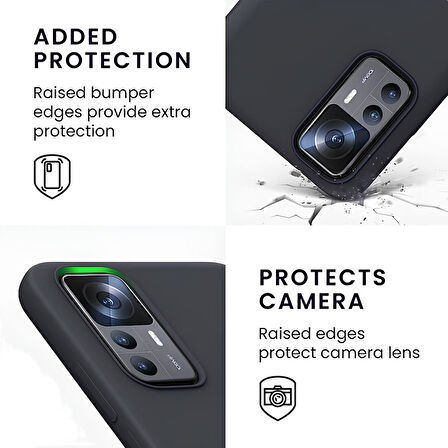 Xiaomi Mi 12T- Mi 12T Pro Premium Silikon Kılıf Siyah
