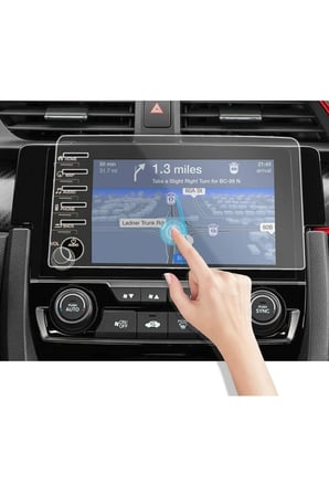 Honda Civic Fc5 Makyajlı Kasa MAT Nano Ekran KoruyucuMultimedya Ekran Koruyucu Film 2019-2022