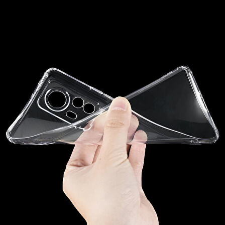 Xiaomi Mi 12 Lite Premium Şeffaf Silikon Kılıf
