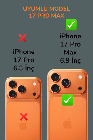iPhone 17 Pro Max Cüzdanlı Standlı Kapaklı Kılıf Gold