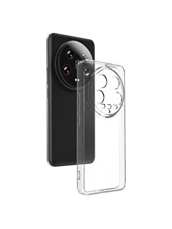 Xiaomi Mi 14 Ultra Premium Şeffaf Silikon Kılıf