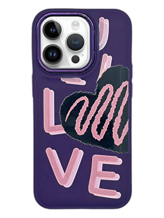 Puffy Case iPhone 15 Pro Love