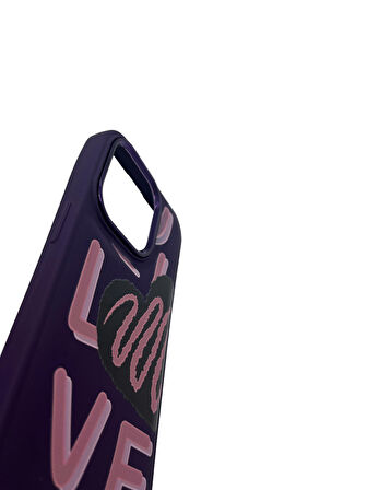 Puffy Case iPhone 15 Pro Love